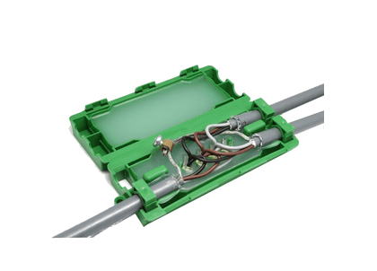 Lasdoos voor grondkabel