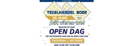 50 jaar Tegelhandel Boer