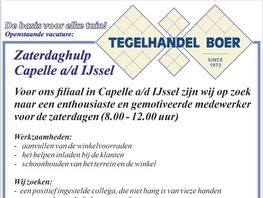 Zaterdaghulp - Capelle a/d Yssel
