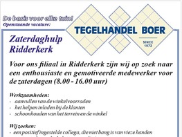 Zaterdaghulp - Ridderkerk